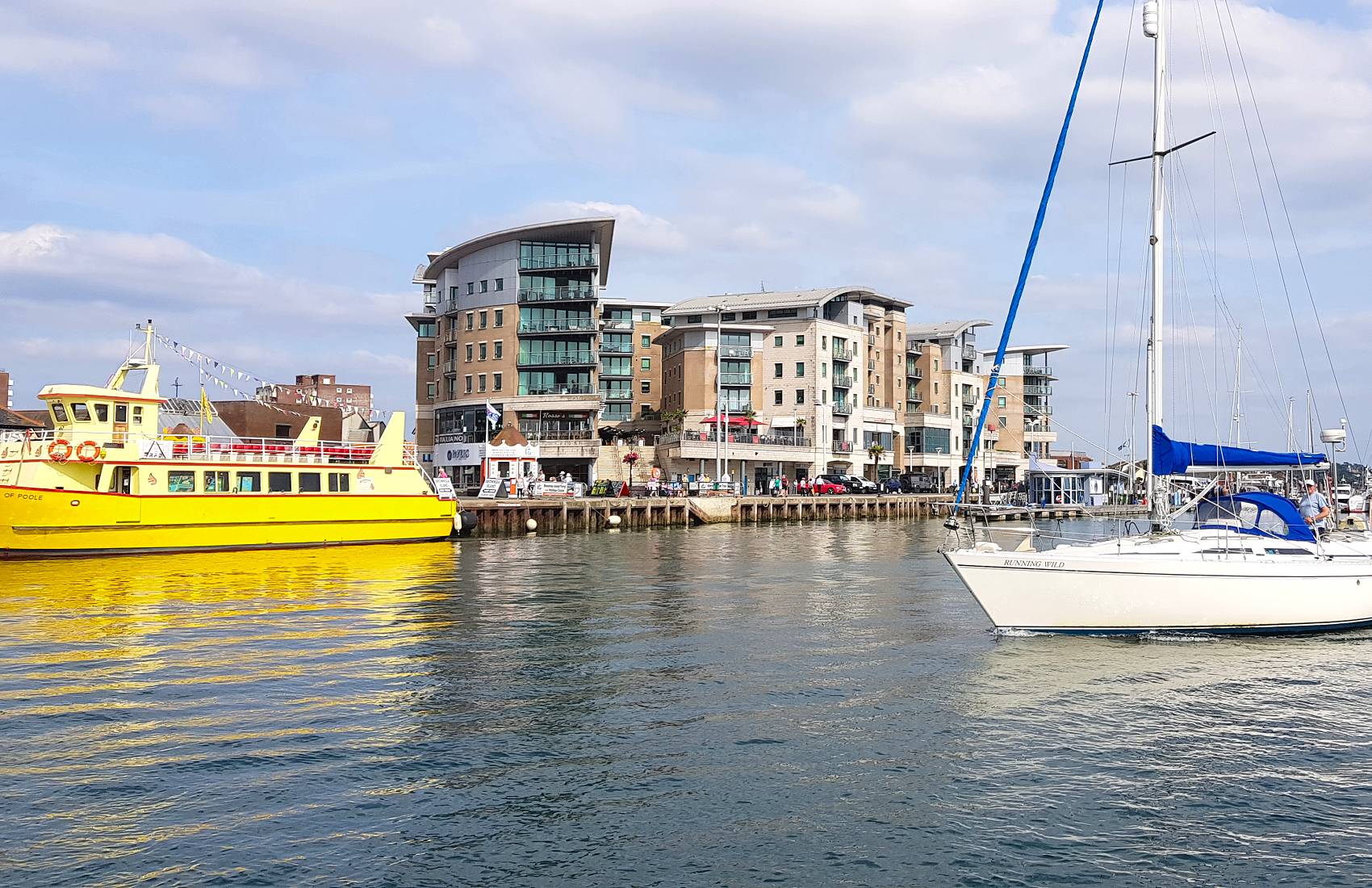 Dolphin Quays from Poole Harbour